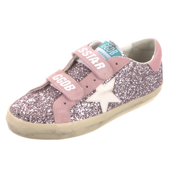 Golden Goose Shoes - Golden Goose Deluxe Brand Old School Sneakers Pink Glitter 38 8